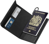 Porte-Passeport de Luxe Multifonction-Matière synthétique